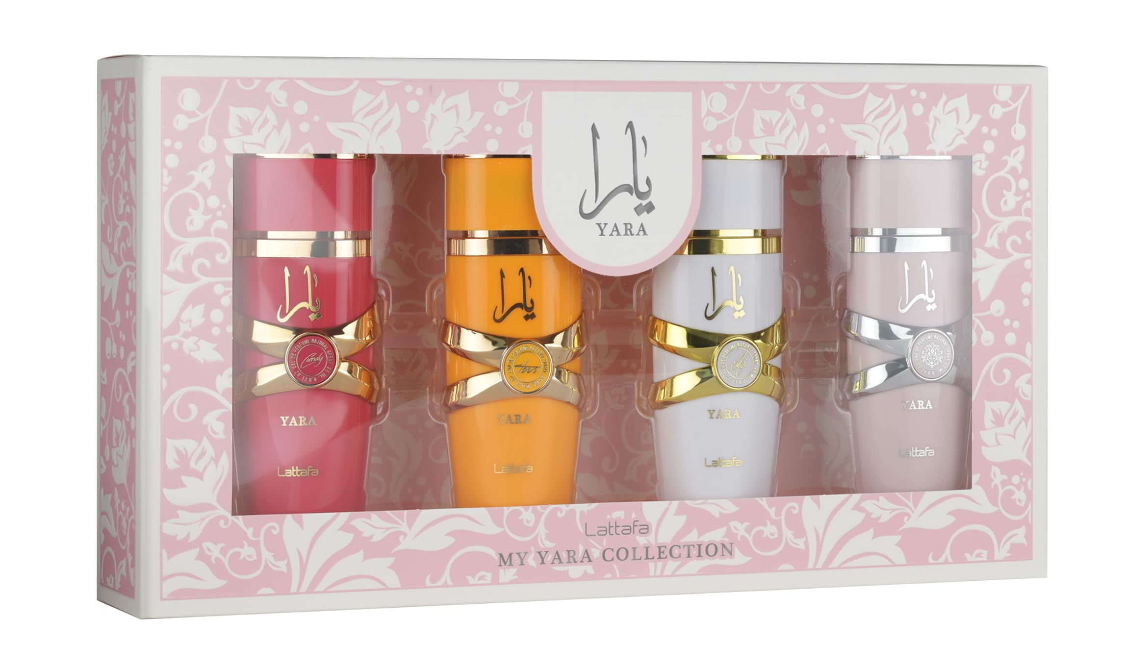 Lattafa My Yara Collection – 4 × 25 ml Eau de Parfum Gift Set - Product Imagery