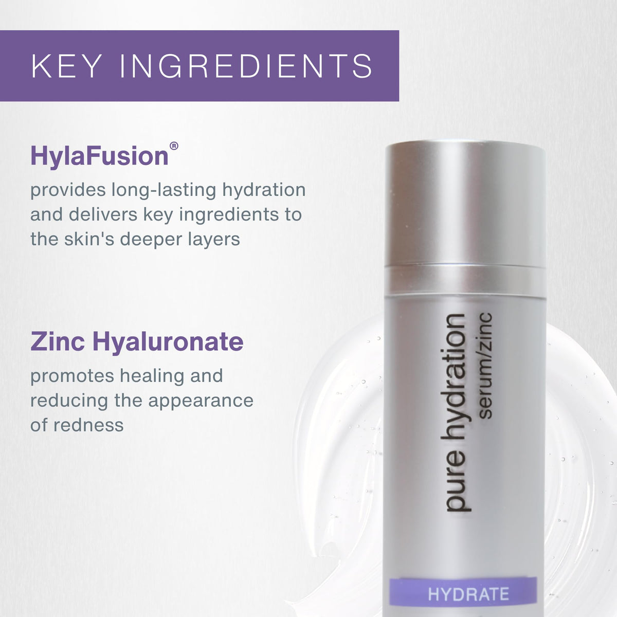 eraclea Pure Hydration Face Serum with Hyaluronic Acid and - eraclea Official Imagery - 3