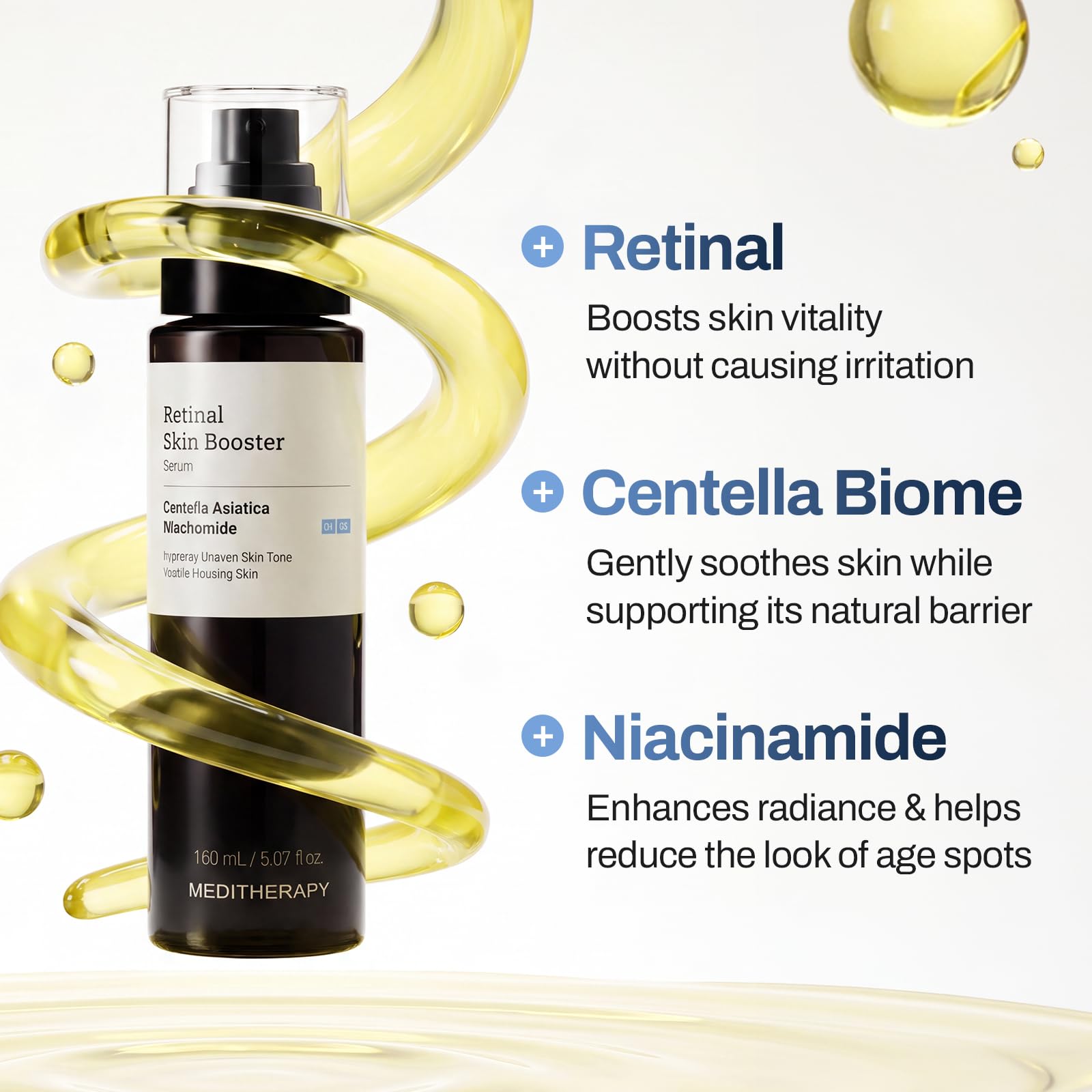MEDITHERAPY Retinal Skin Booster Serum 5.07 fl oz - MEDITHERAPY Official Product View 4