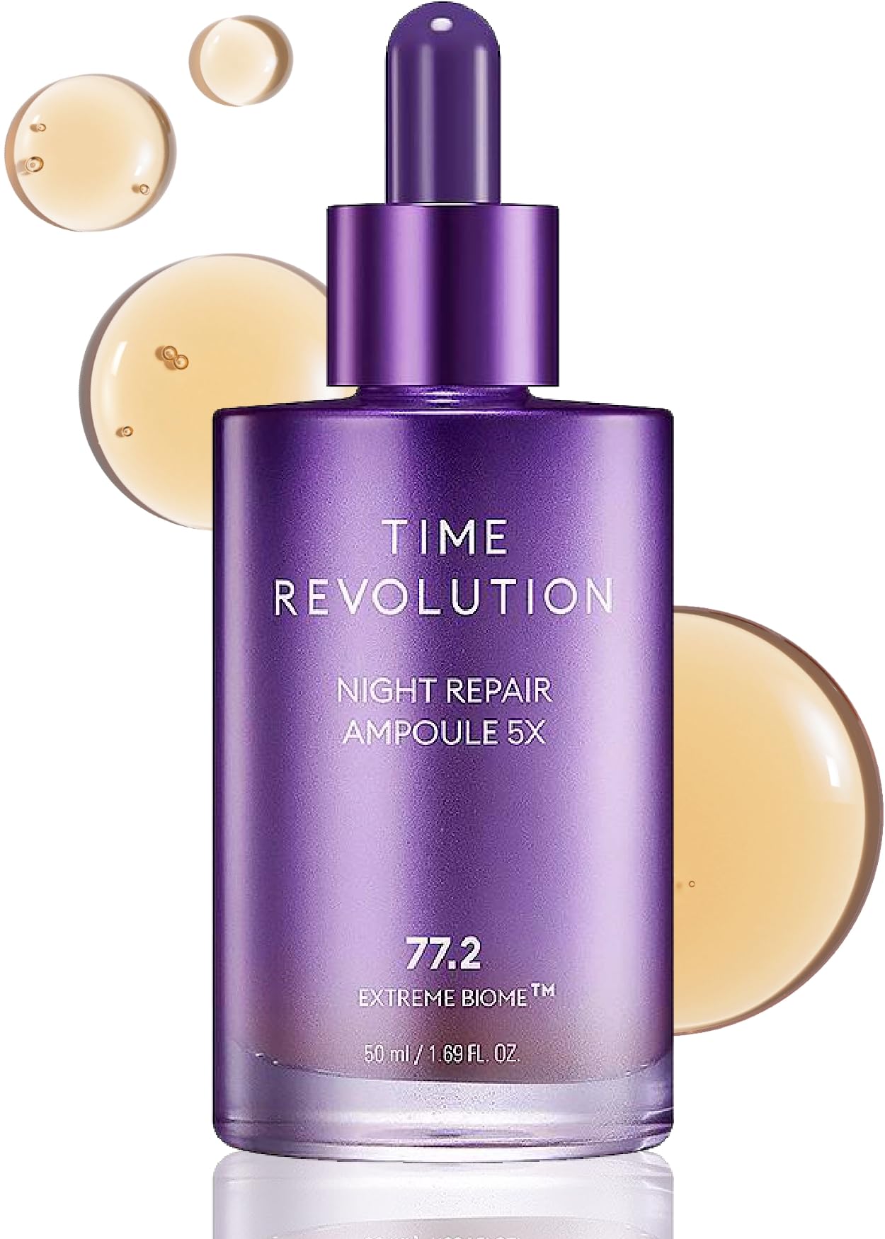 MISSHA Time Revolution Night Repair Face Serum 5X 1.69 oz, - MISSHA