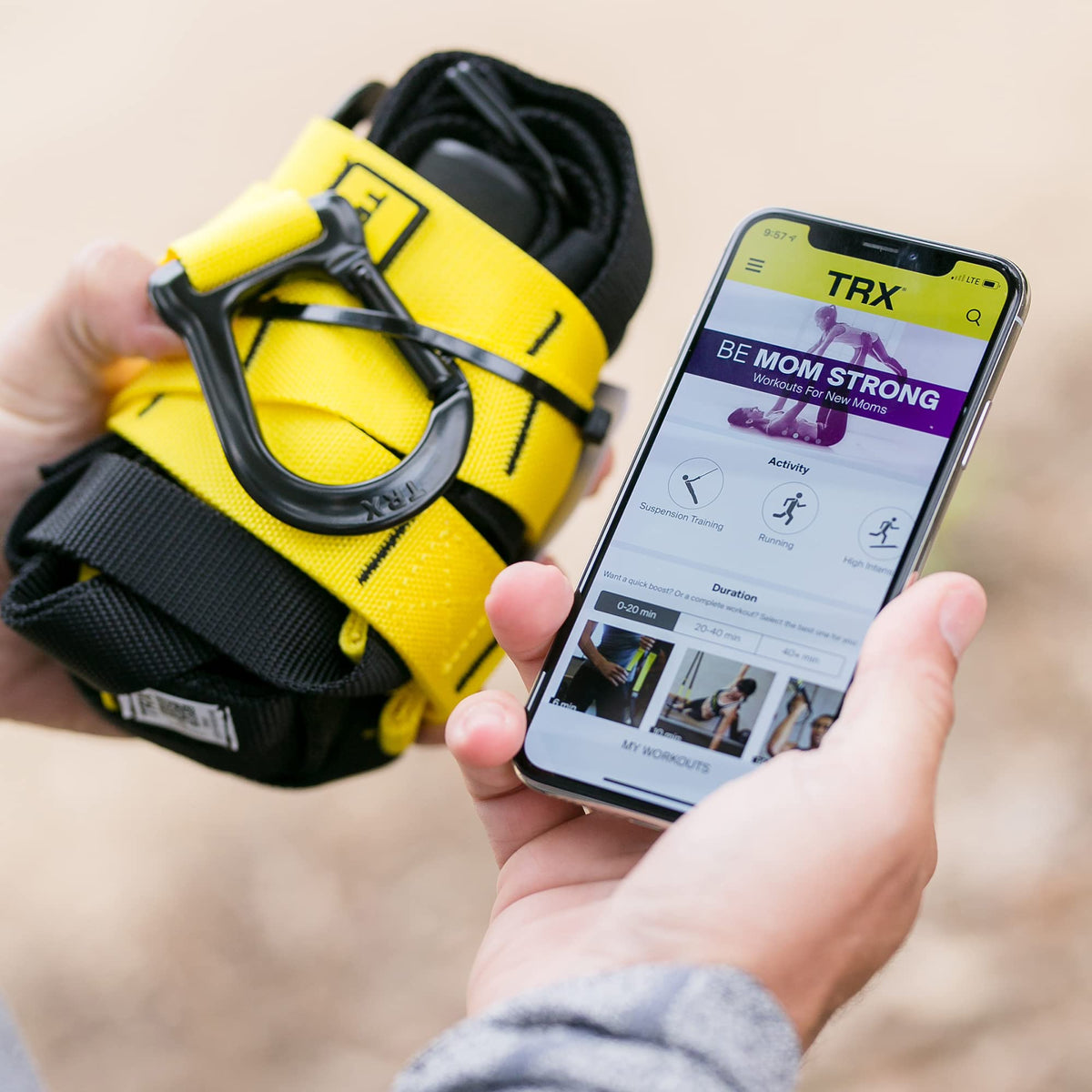 TRX GO Suspension Trainer At Home Portable Gym Workout For - TRX Official Imagery - 3
