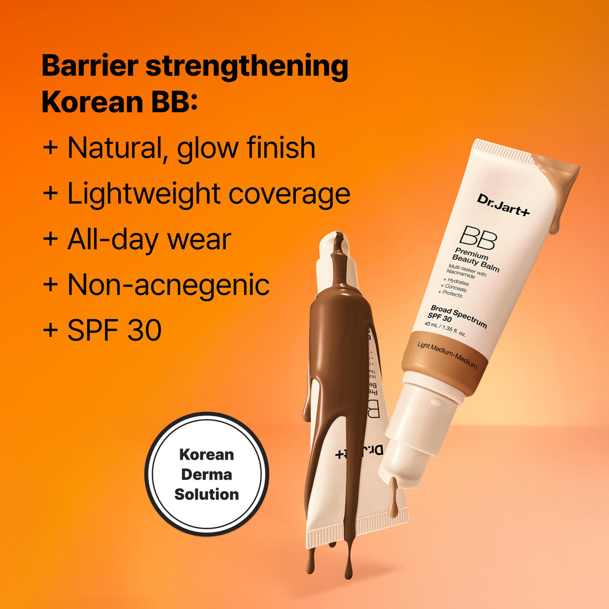 Dr Jart Premium Beauty Balm Korean Tinted Moisturizer with - Premium Selection Official Imagery - 4