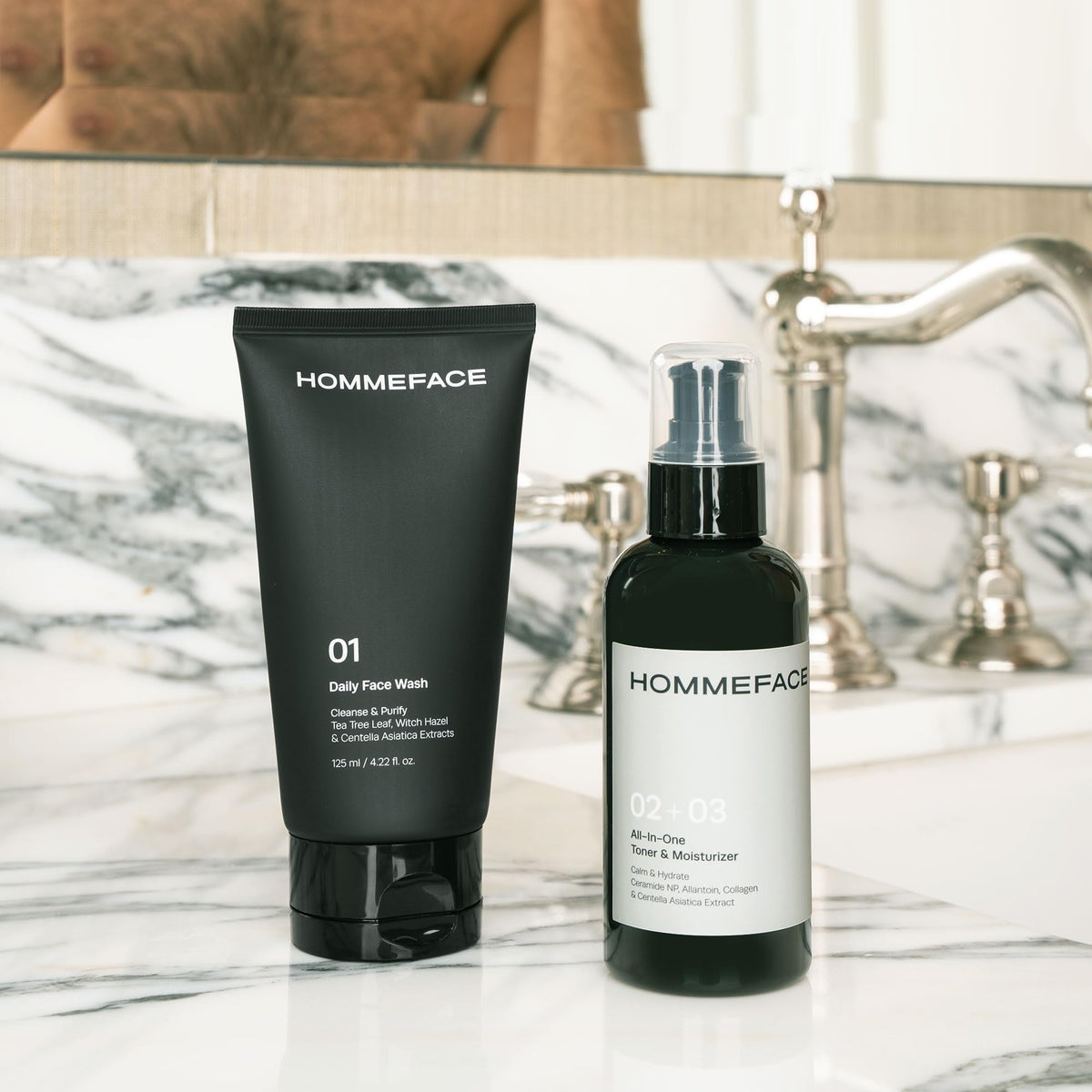 Men s All In One Face Toner Moisturizer 5 07 oz - HommeFace Official Imagery - 6