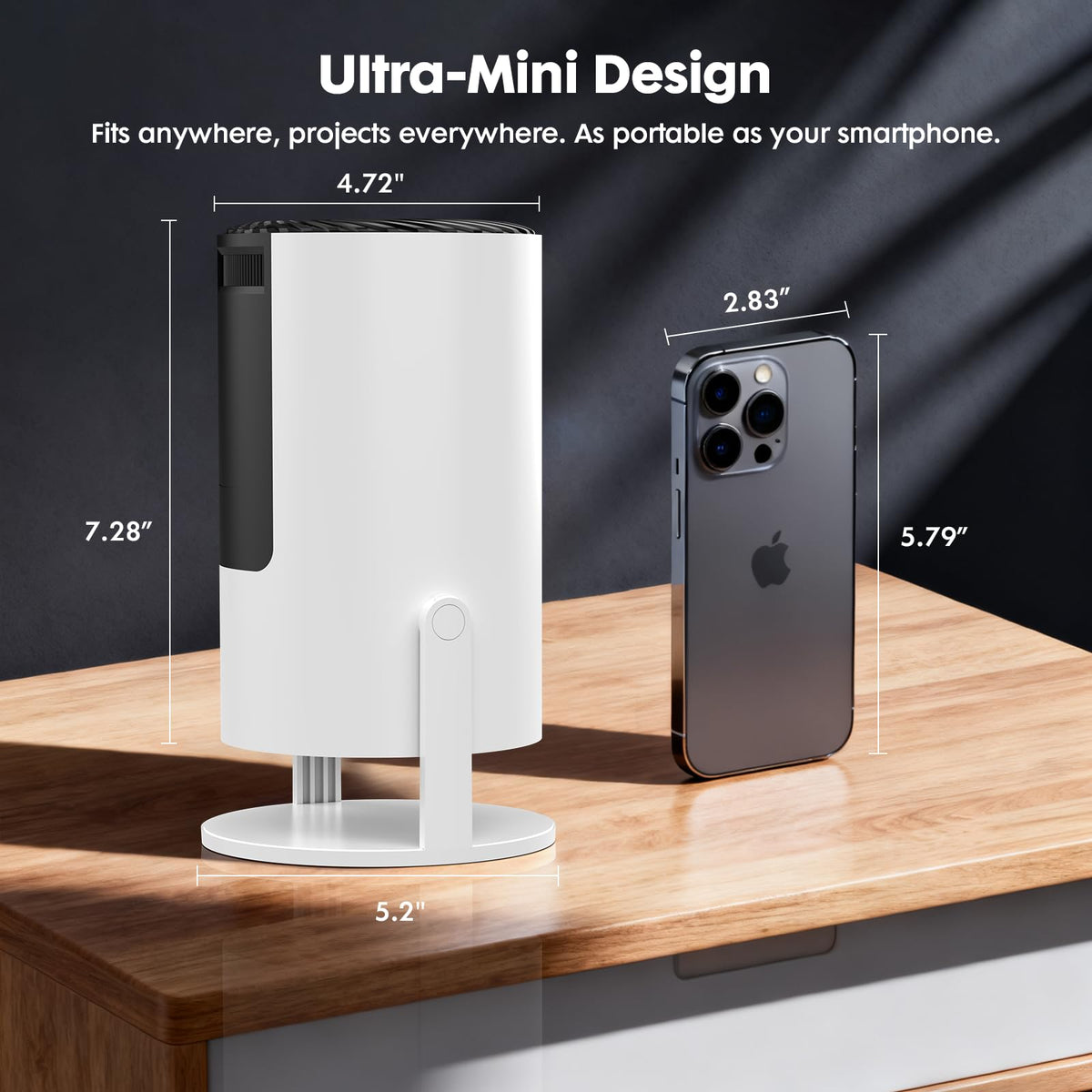 Mini Projector with WiFi and Bluetooth Native 1080P Portable - YINCODI Official Imagery - 8