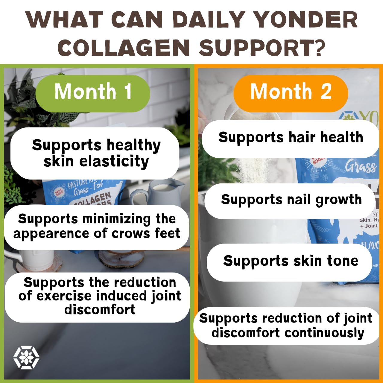 Yonder Grass Fed Pasture Raised Bovine Collagen Peptides - Yonder Official Imagery - 4