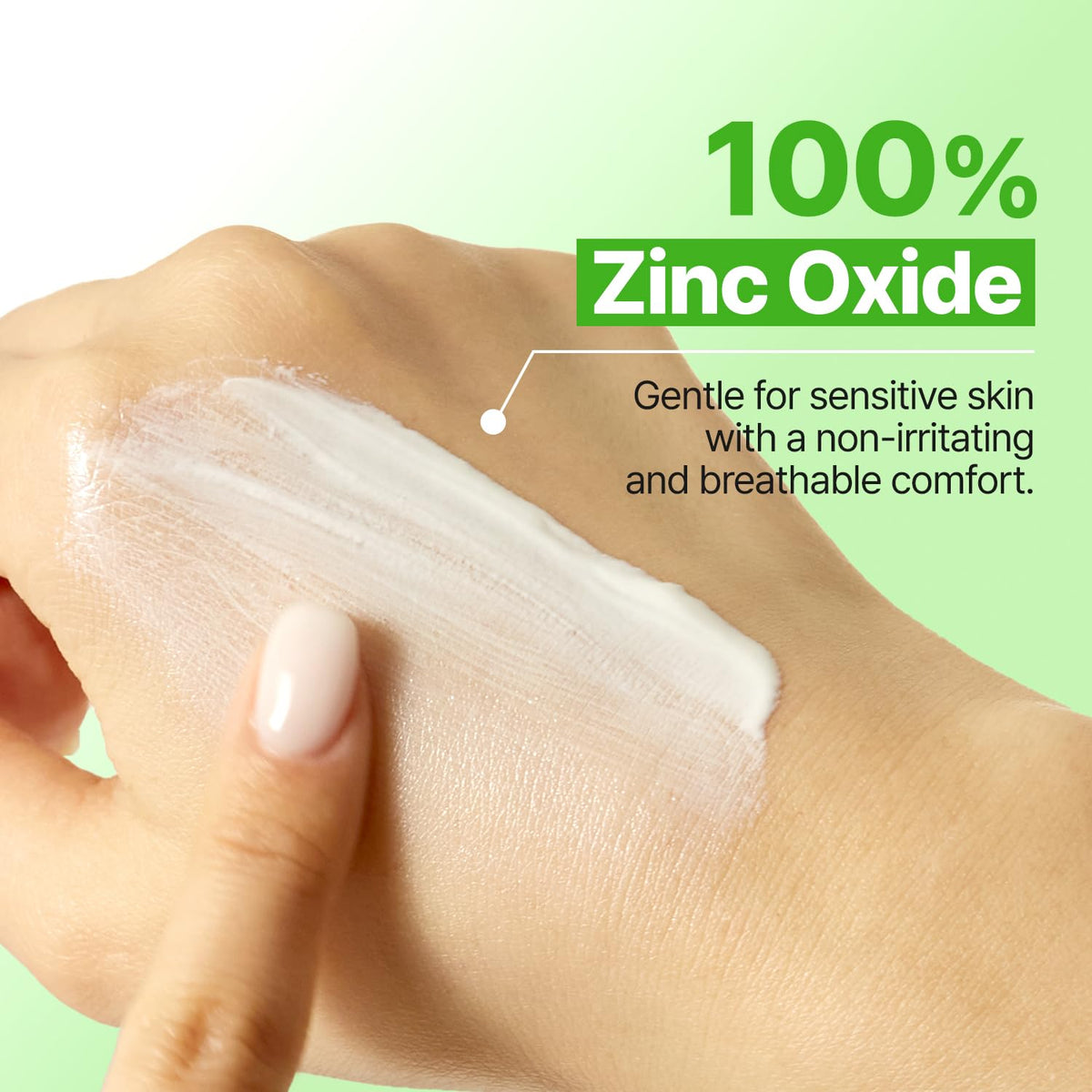 GOODAL Heartleaf Soothing Zinc 100 Mineral Sunscreen SPF 50 - GOODAL Official Imagery - 4