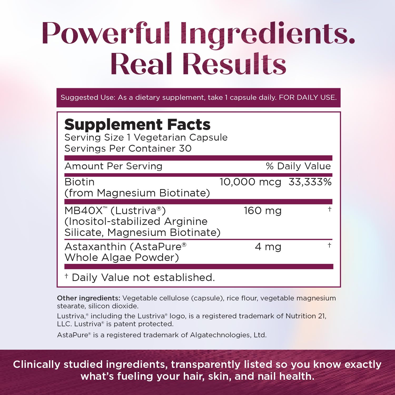 Purity Products MyBiotin ProClinical - Purity Products Official Imagery - 5