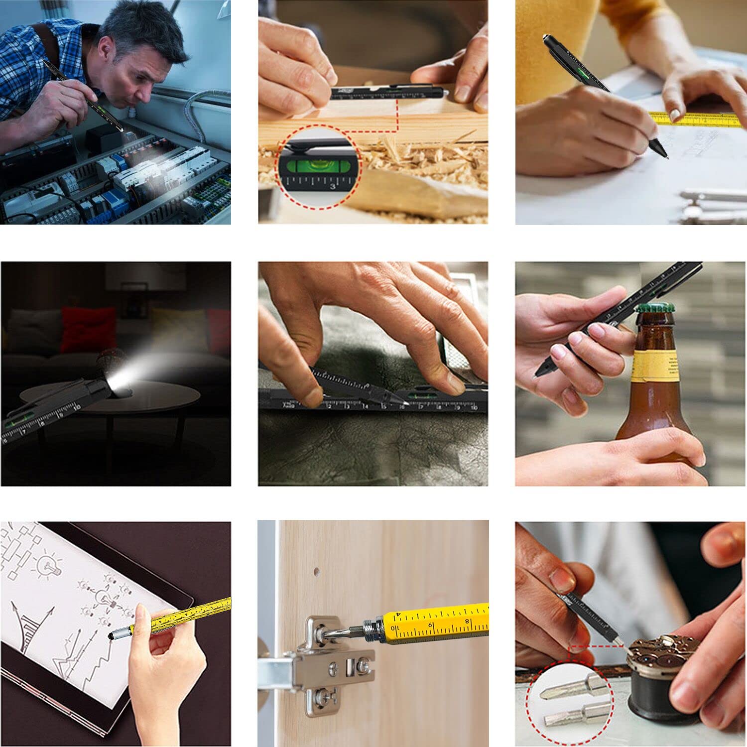 Jishi Gifts for Men, Stocking Stuffers for Men Adults, Multitool - Jishi Official Product View 5
