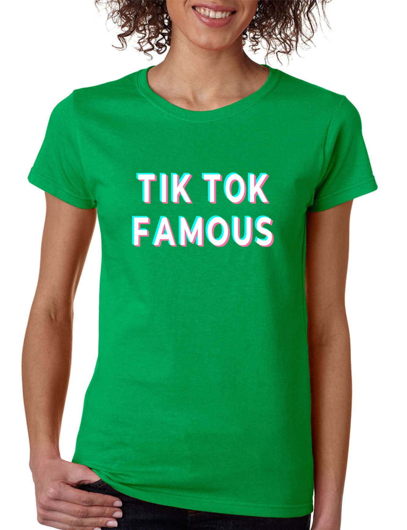 ALLNTRENDS Women's T Shirt TIK Tok Famous Cute Graphic Tee - View 10