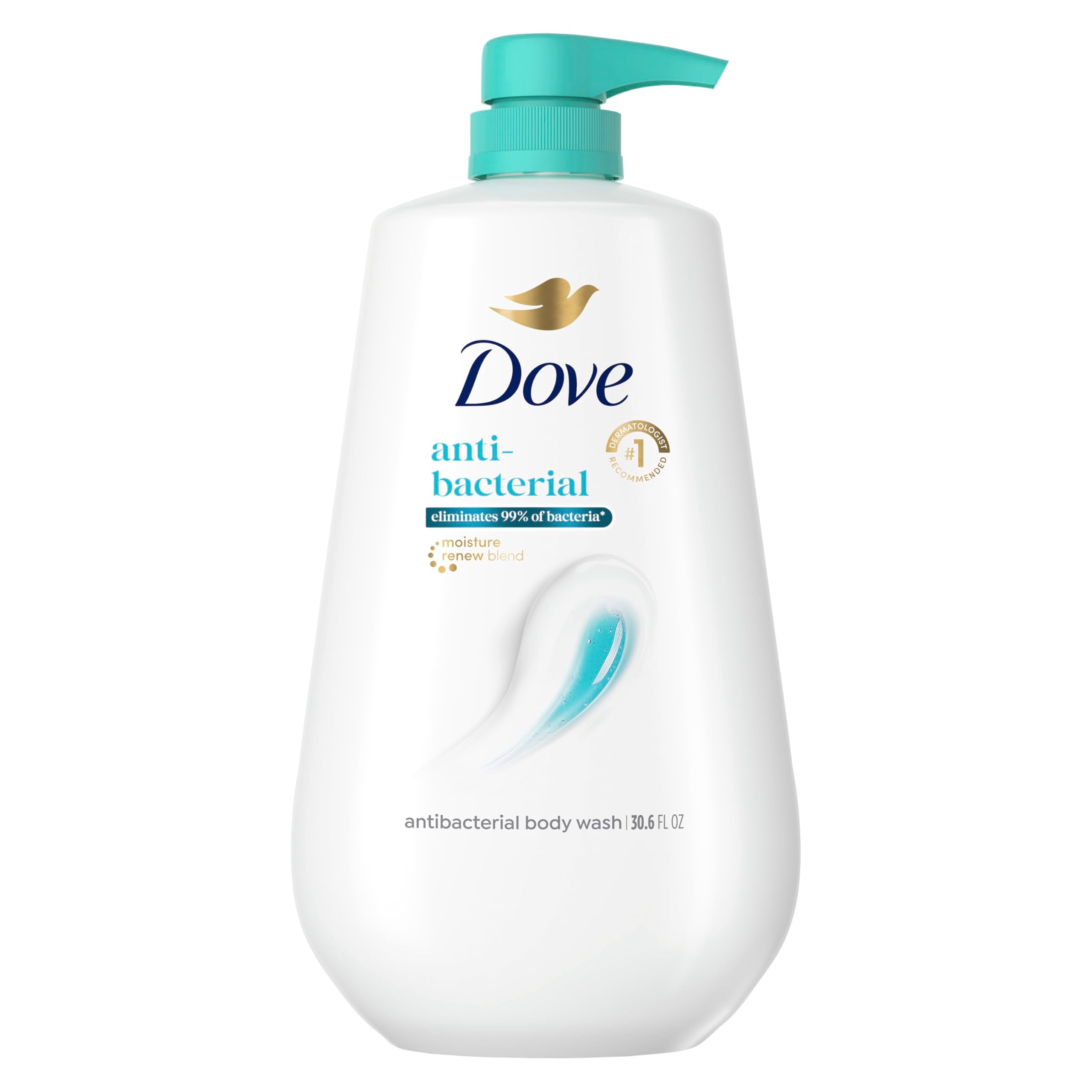 Dove Body Wash Antibacterial For All Skin Types 30.6 oz Pump,... - Elefair Tech Official Product View 2