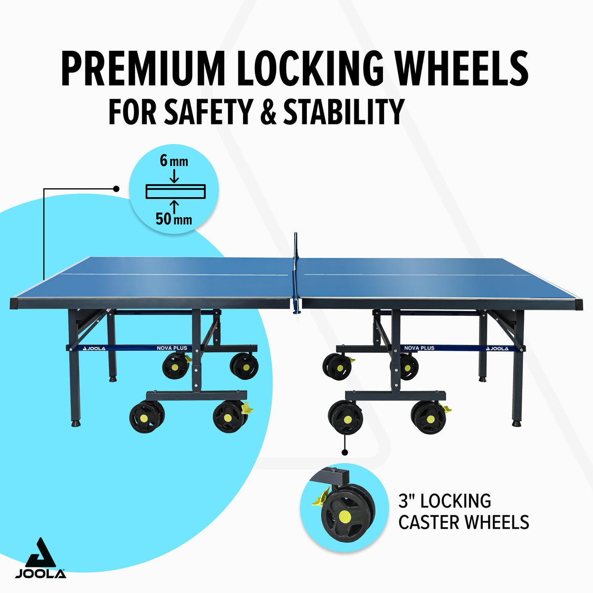 JOOLA NOVA Outdoor Ping Pong Table with Waterproof Table - Premium Selection Official Imagery - 4