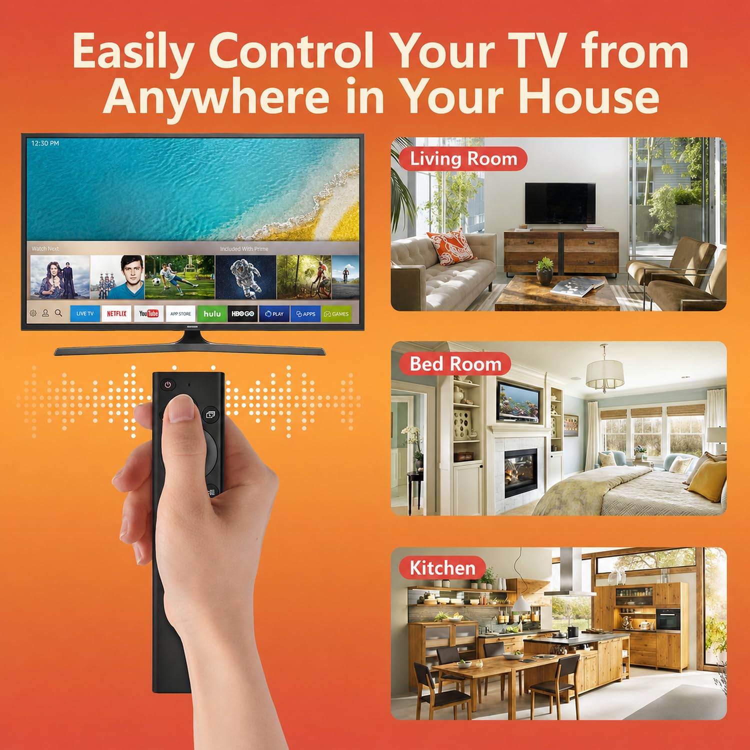 Samsung TV Voice Remote – 2019–2026 Models, 2-Yr Warranty