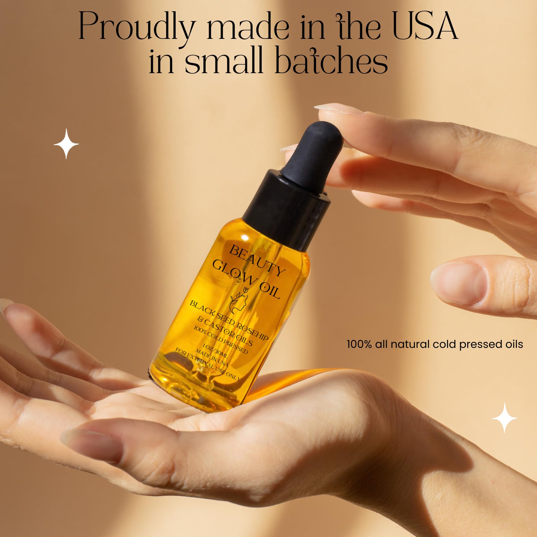 Bad Dog Black Seed Oil, Rosehip Oil, Castor Oil Organic Cold Pressed for Face - Bad Dog Official Product View 6
