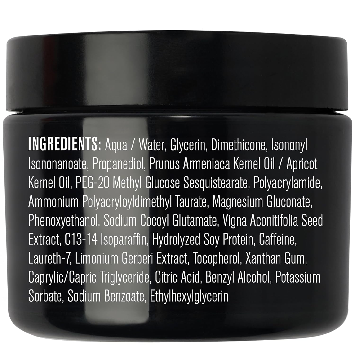 Baxter of California Super Shape Skin Recharge Cream for Men, jar of revitalizing skincare cream on a white background
