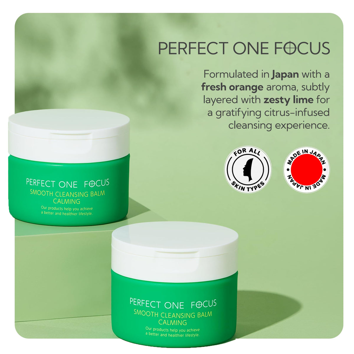 PERFECT ONE FOCUS Smooth Cleansing Balm Calming Makeup - PERFECT ONE FOCUS Official Imagery - 8