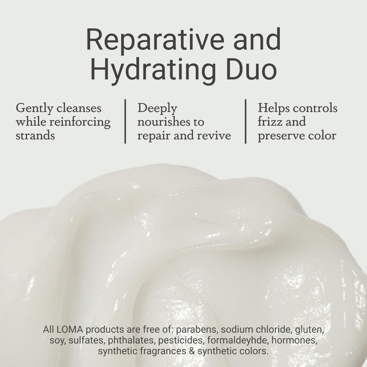 Loma Hair Care Nourishing Shampoo Conditioner Duo - Premium Selection Official Imagery - 6