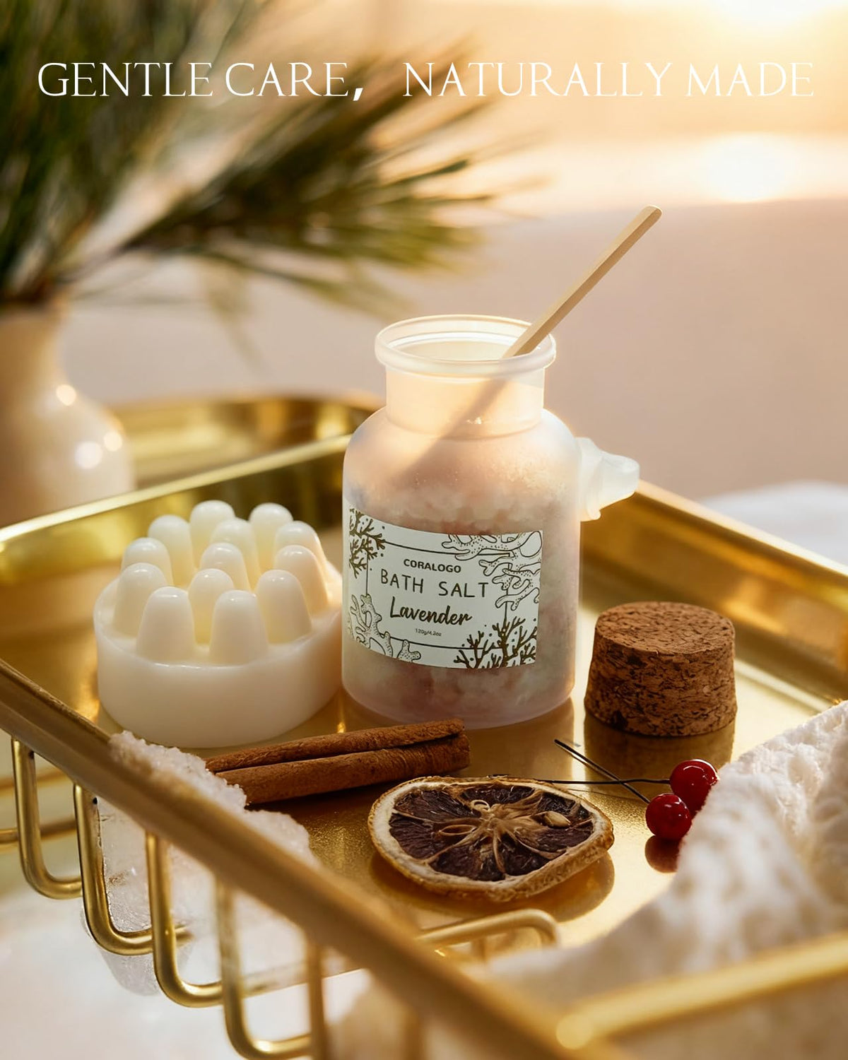 11pcs Spa Gift Baskets for Women Sunflower Self Care Set - Coralogo Official Imagery - 7