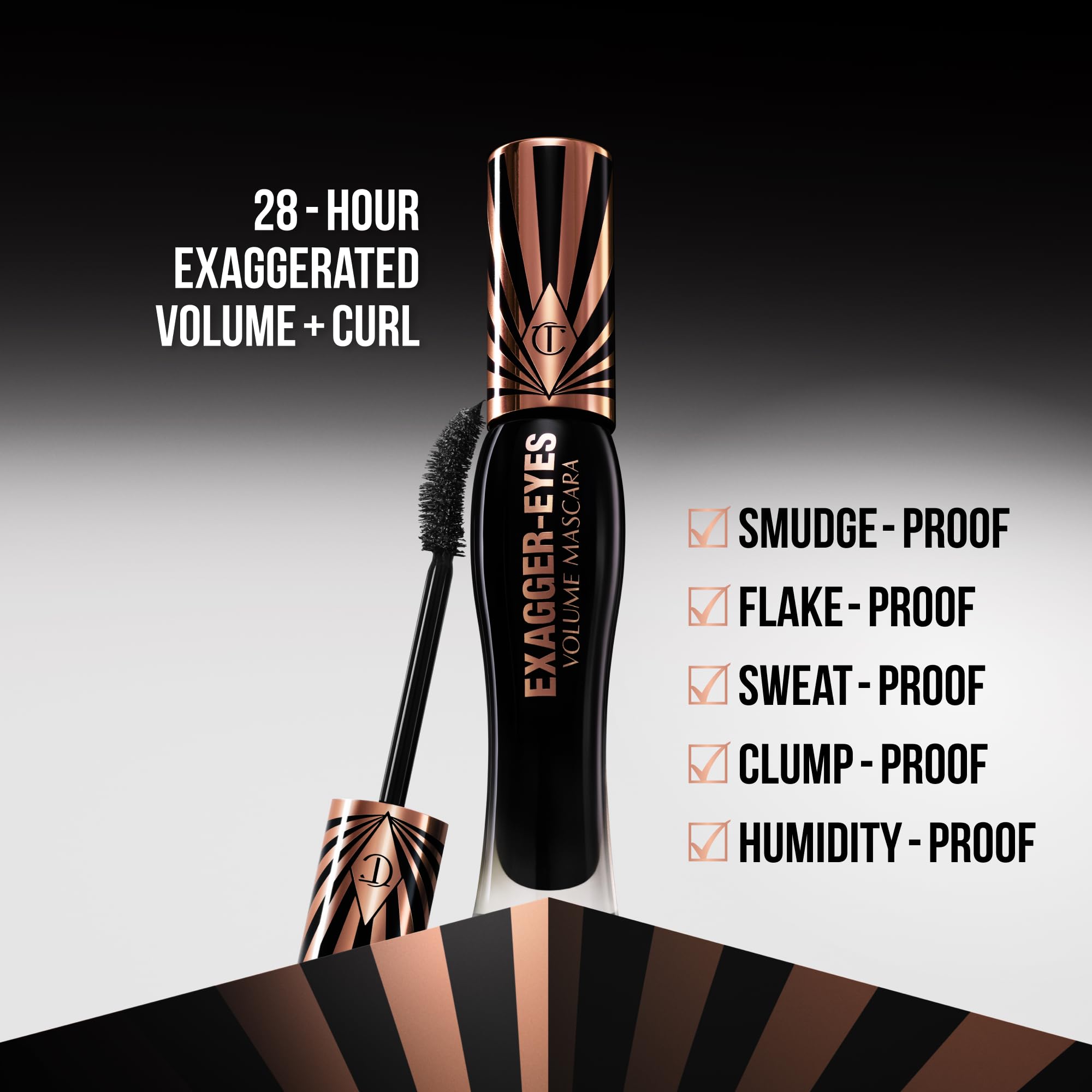 Charlotte Tilbury Exagger Eyes Volume Length Mascara Exagger - Premium Selection Official Imagery - 5