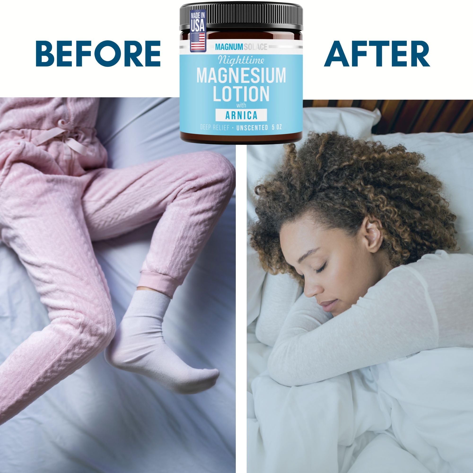 Magnum Solace Kids Magnesium Lotion with Arnica – 3 oz