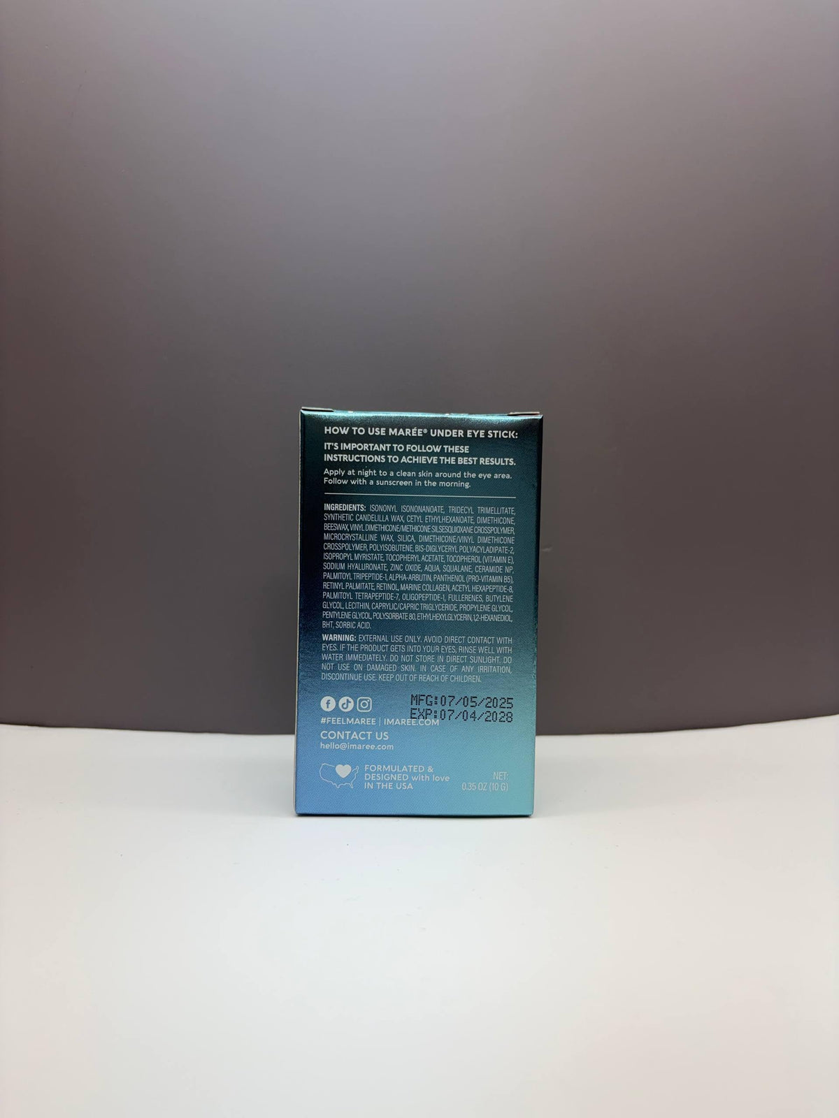 MAREE Under Eye Balm Retinol Ceramide for Dark Circles - MAREE Official Imagery - 5