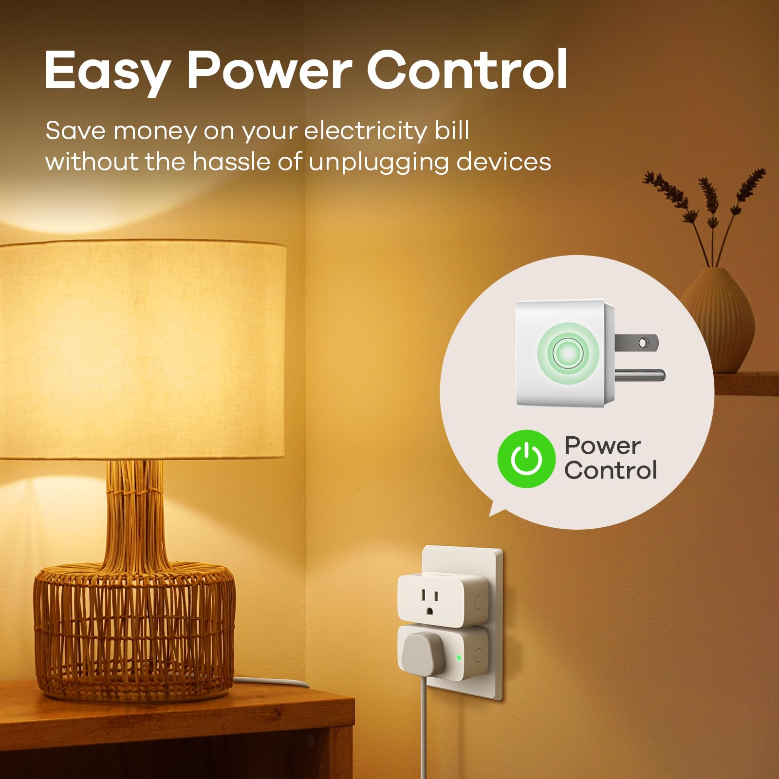 Linkind Matter Smart Plug, Work with Apple Home, Alexa, Siri, Goo - Linkind Official Product View 10