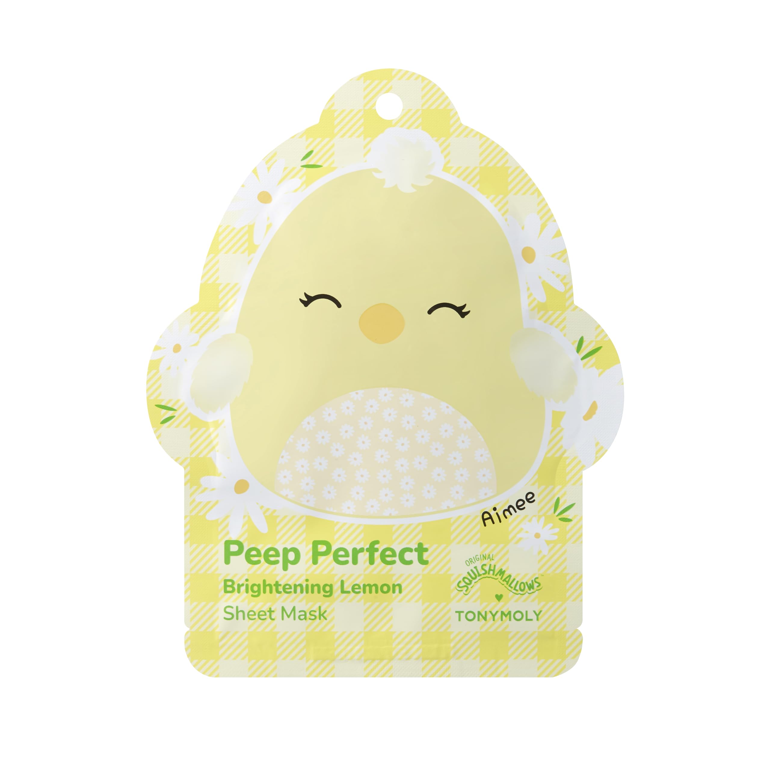 TONYMOLY x Squishmallows Patty the Cow Brightening Korean Face - TONYMOLY