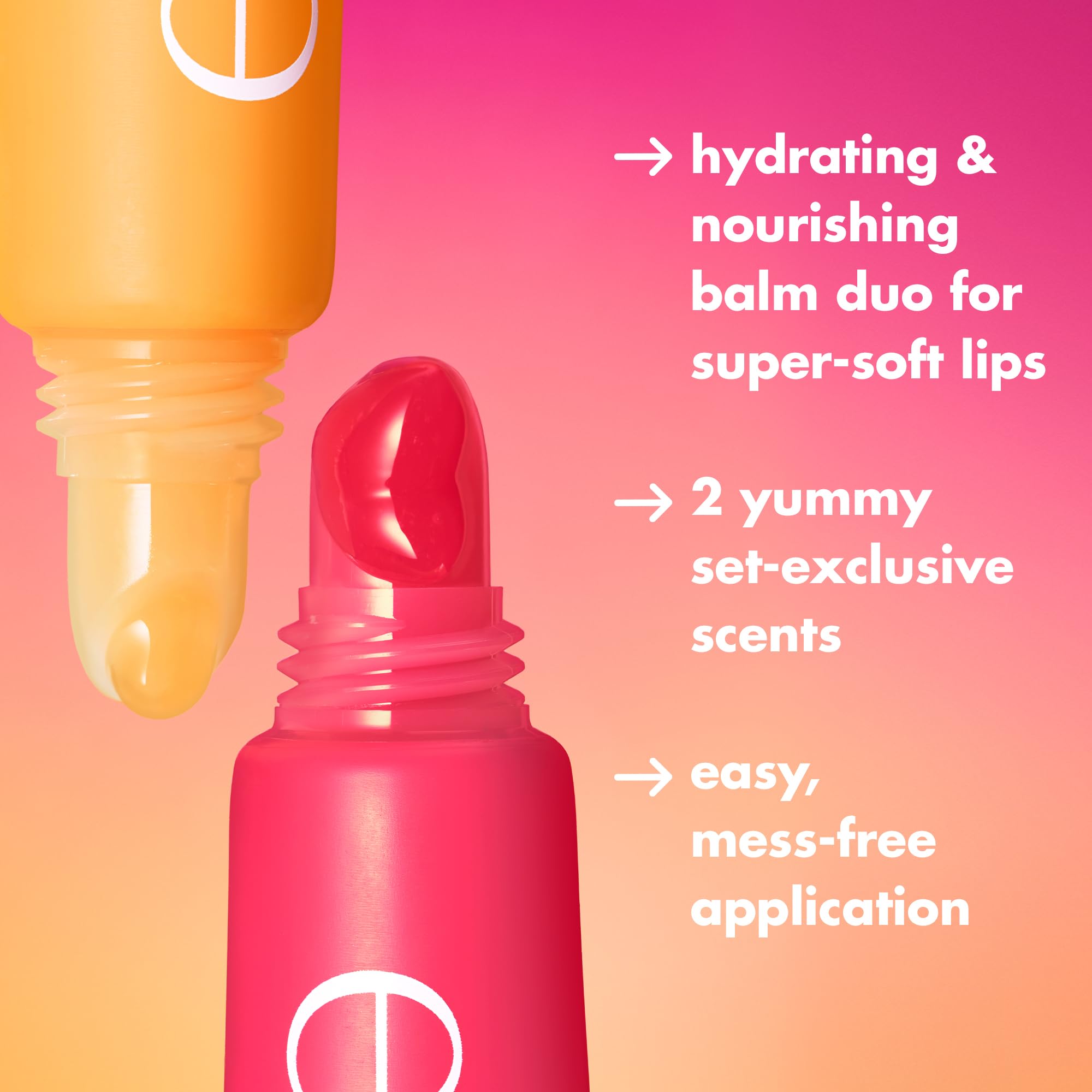 e l f Squeeze Me More Lip Balm Duo Mango Watermelon - e.l.f. Official Product Imagery - 6