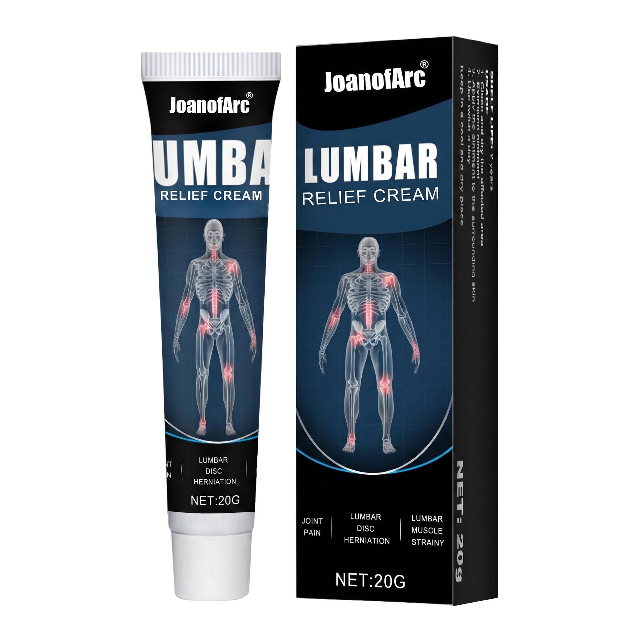 Daily Body Care Balm, Warming Balm for Muscle Joint Area Care, Whole Body Local Comfort Skin Care, Daily Skin and Muscle Care for Lower Back, Knees, Waist, Neck, Back, Shoulders, Body Cream (20 g)