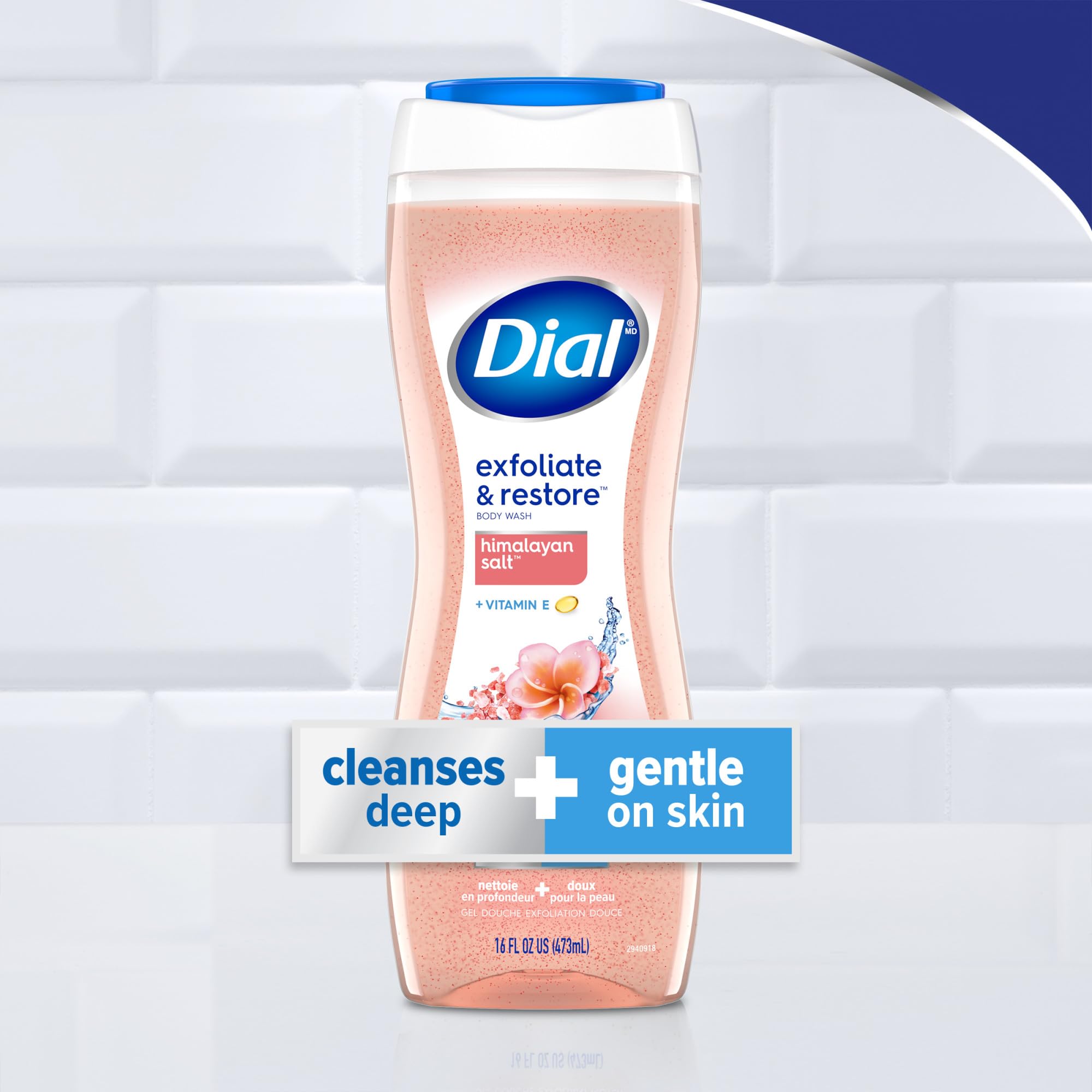 Dial Body Wash Hydraclean Complex Vitamin E Gentle Leaves - Dial Official Imagery - 4