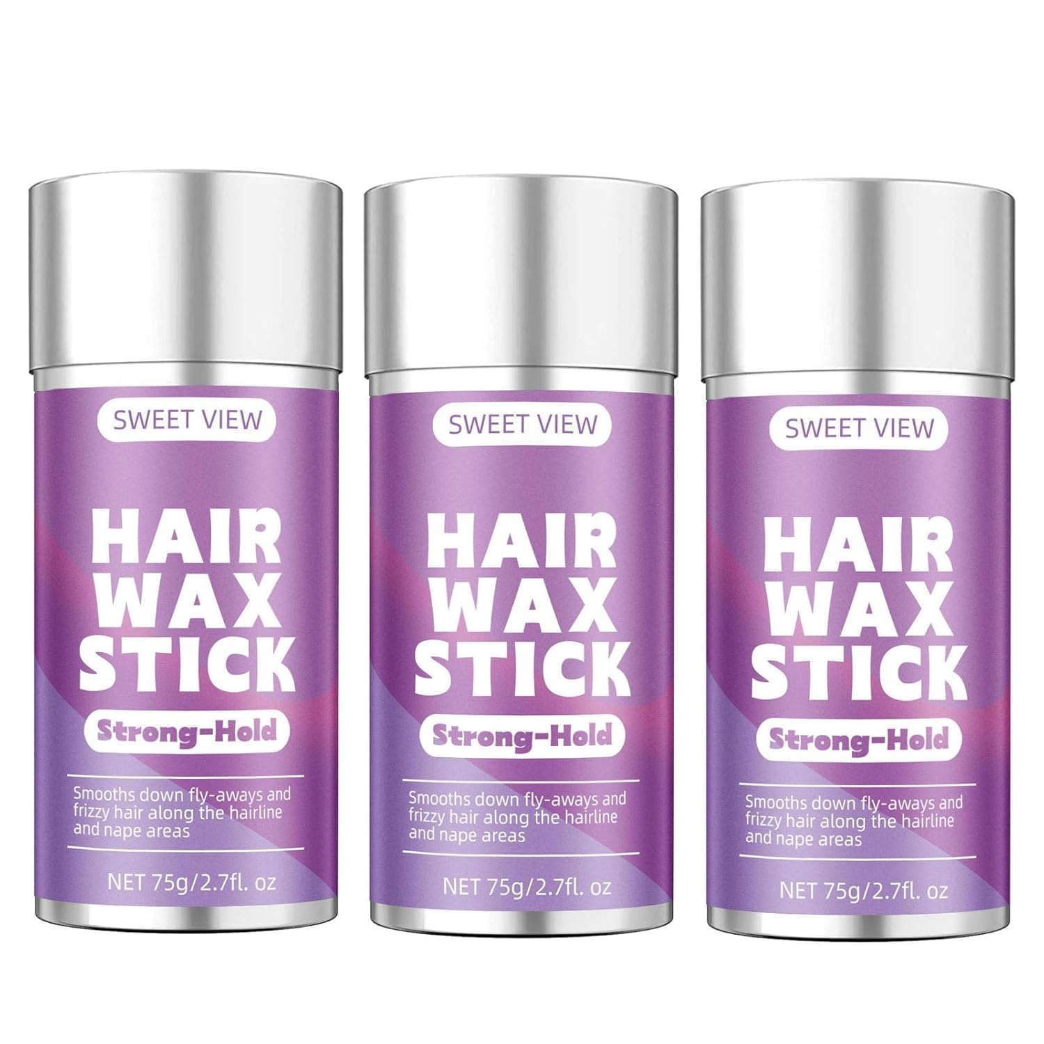 SWEET VIEW Hair Wax Stick & Slick Back Brush - SWEET VIEW Official Product View 10