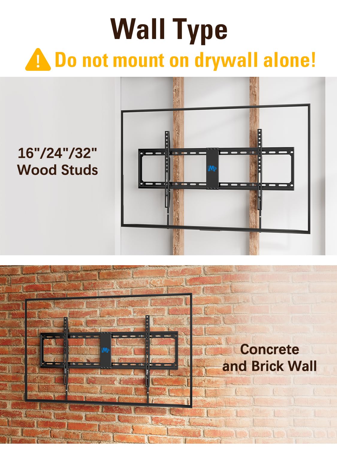 Mounting Dream Fixed TV Wall Mount Low Profile TV Bracket - Mounting Dream Official Imagery - 7