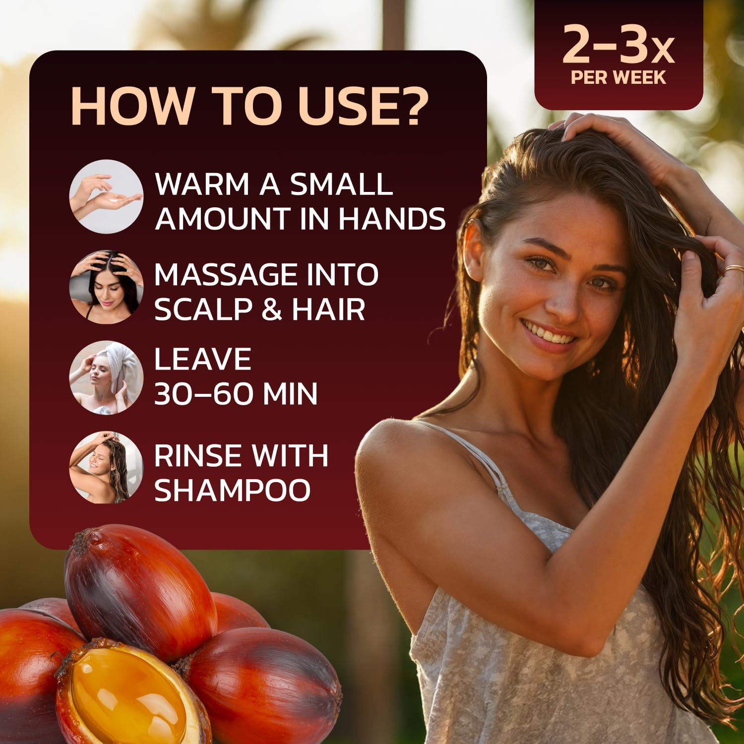 Zenolio Labs Batana Oil for Hair Growth - 100% Pure & Unrefined Raw Dr Sebi Bota - Zenolio Labs Official Product View 8