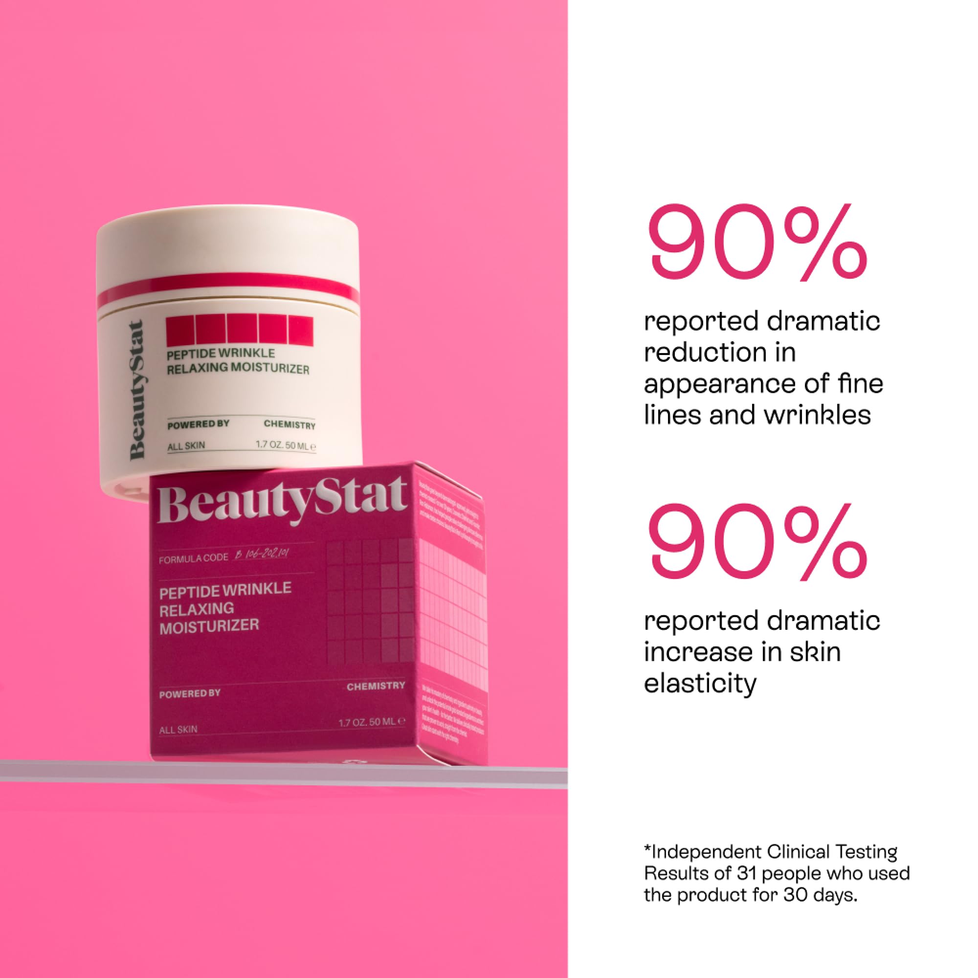 BeautyStat Peptide Wrinkle Relaxing Moisturizer - BeautyStat Official Imagery - 5