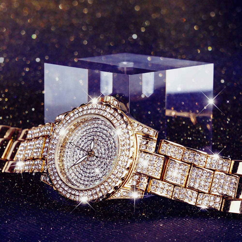 Smalody Round Luxury Women Watch Crystal Rhinestone Diamond - Smalody Official Imagery - 6