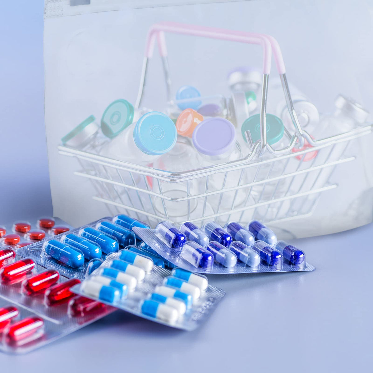 100 Pcs Small Clear Toiletry Bags 5 12 x 8 11 Inches - Bokon Official Imagery - 7