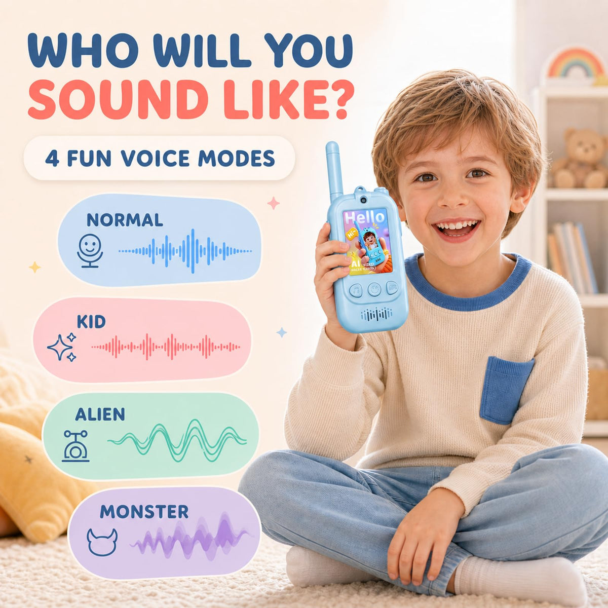 Video Walkie Talkies for Kids 2 Pack Real Time Video Voice - Minifly Official Imagery - 6