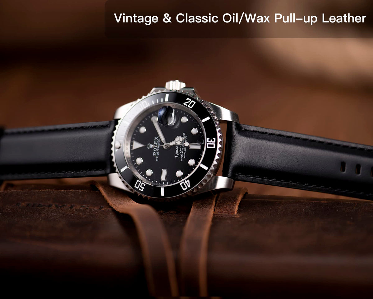 OTTOODY Leather Watch Bands Quick Release Elegant Top Grain - OTTOODY Official Imagery - 6