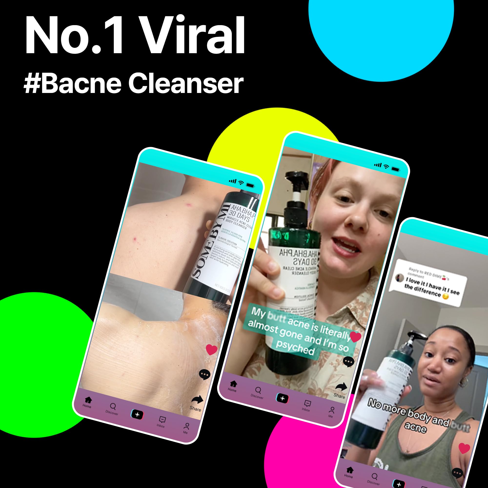SOME BY MI AHA BHA PHA 30 Days Miracle Acne Clear Body Cleanser - View 3