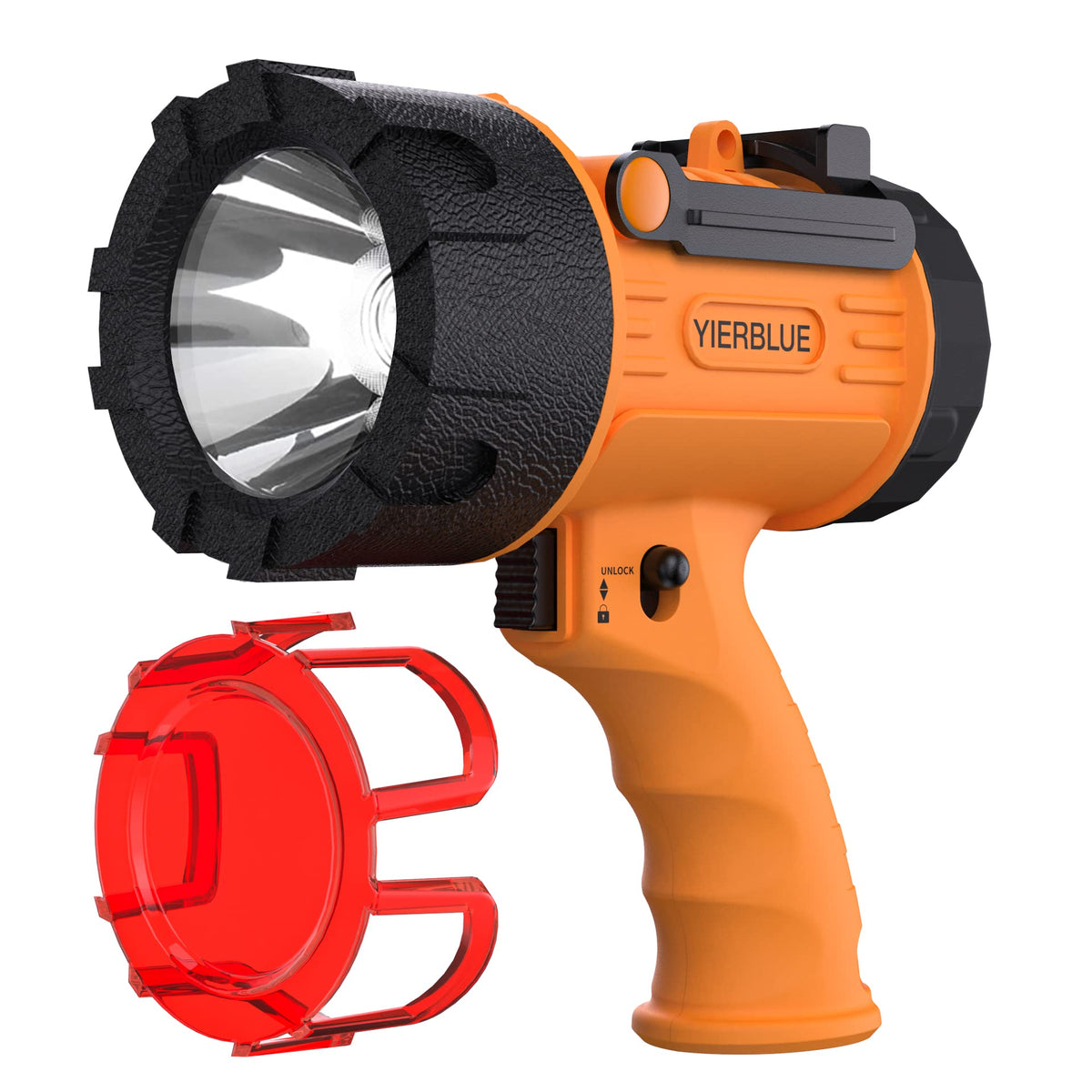 YIERBLUE Rechargeable Spotlight Handheld Rechargeable - YIERBLUE Official Imagery - 1