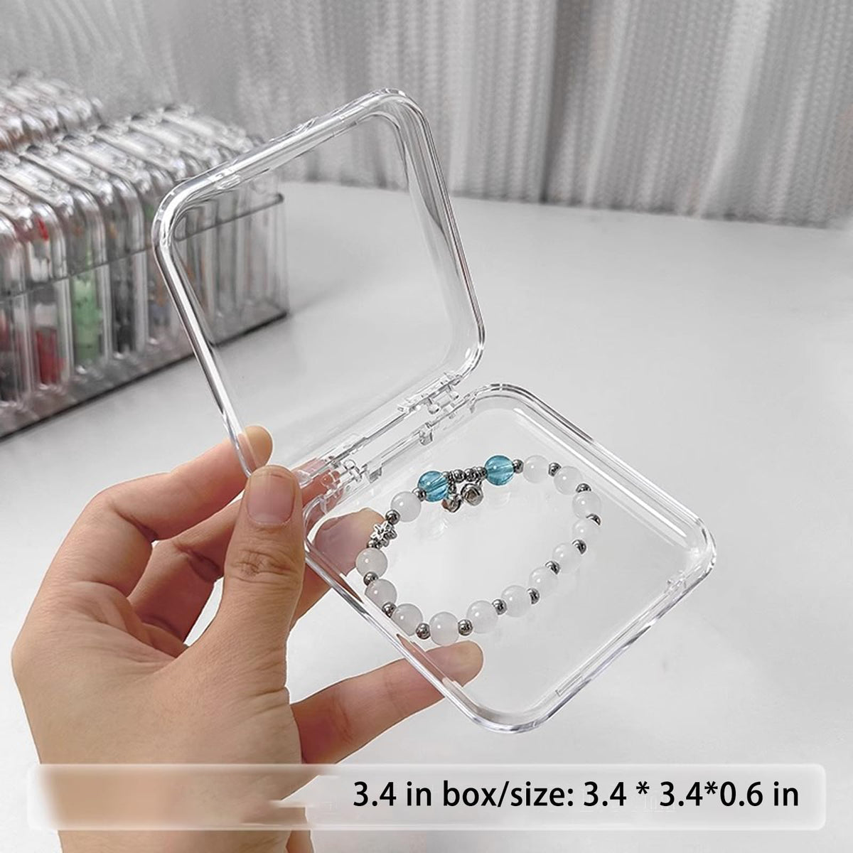 Acrylic jewelry box crystal storage box crystal bracelet - SZCYKJMY Official Imagery - 6