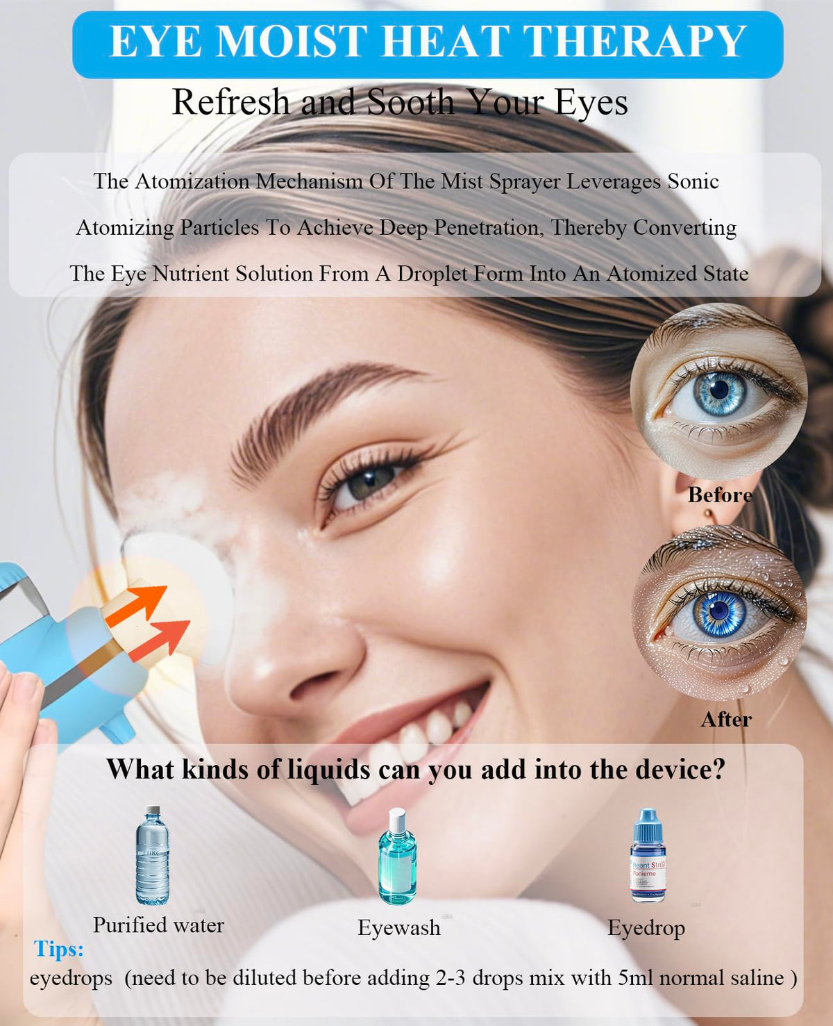 Heated Nano Eye Mist Sprayer Portable Eye Mister with Warm - LIZICH Official Imagery - 6