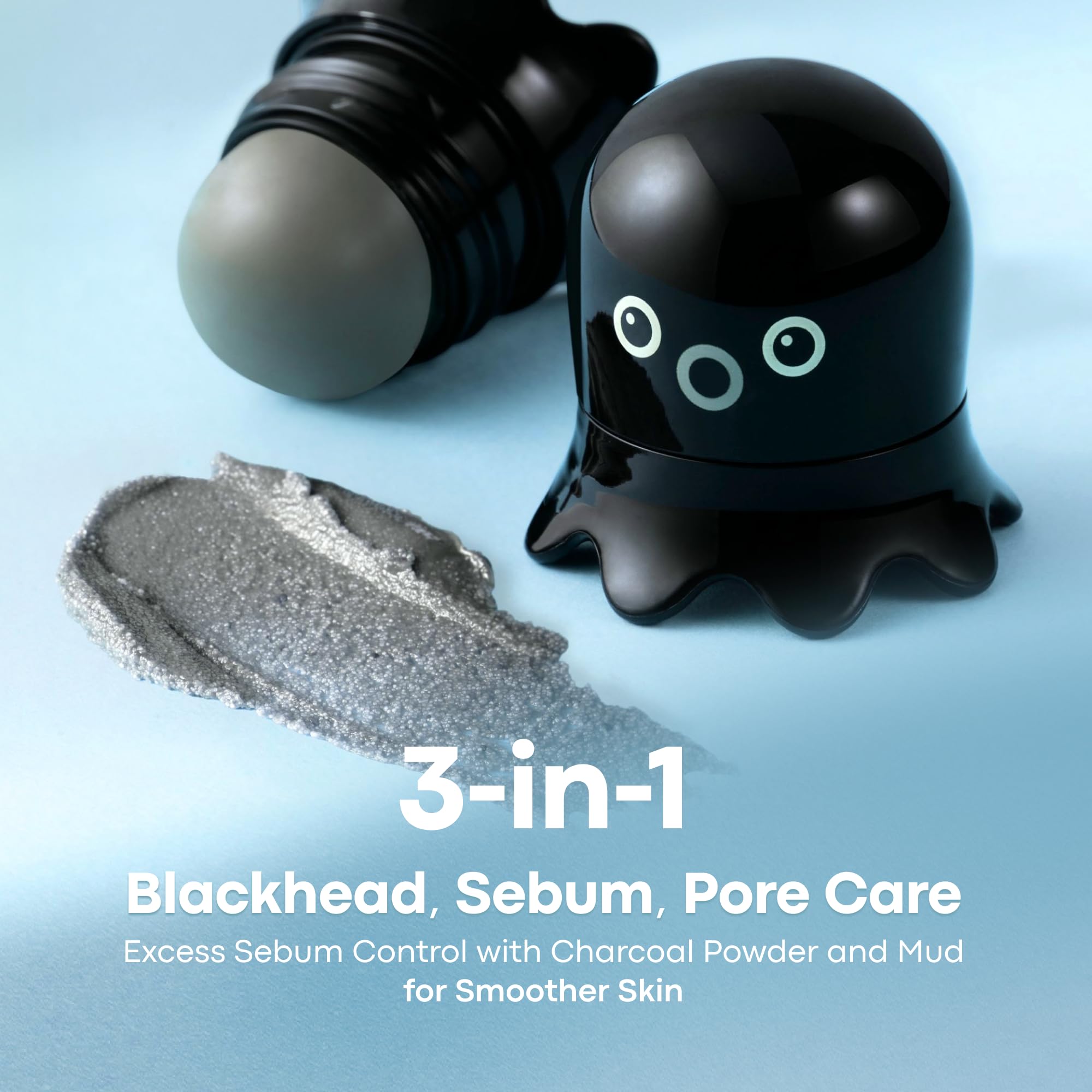 TONYMOLY Tako Pore Clay Scrub Stick, Korean Blackhead Exfoliator, 0.8 - View 3