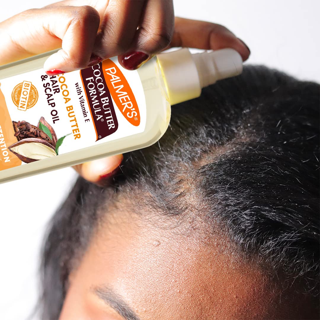 Palmer's Cocoa Butter & Biotin Length Retention Hair and Scalp Oil - Palmer's Official Product View 10
