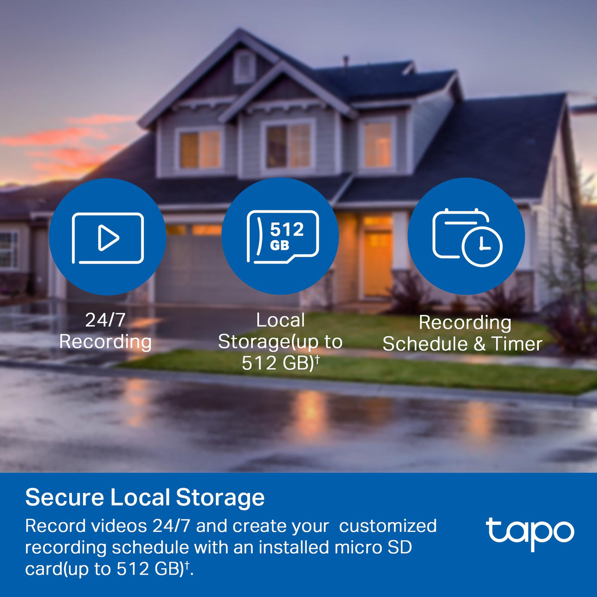 TP Link Tapo 1080P Outdoor Wired Pan Tilt Security Camera - Premium Selection Official Imagery - 6