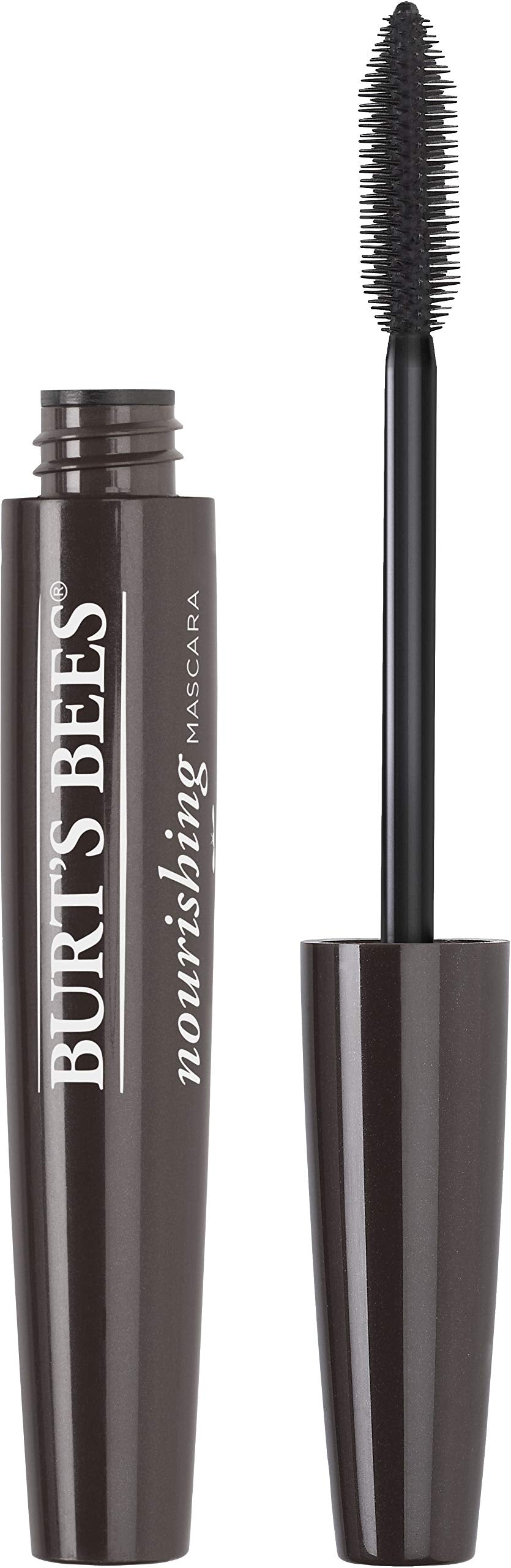 Burt's Bees 100% Natural Nourishing Mascara, Black Brown - 0.4 Ounce (Pack of 2)