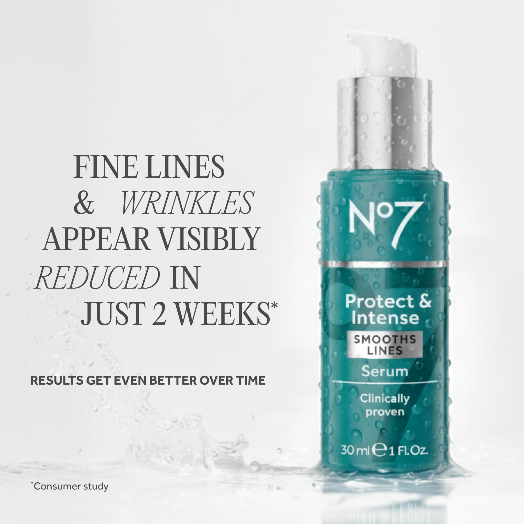 No7 Protect & Perfect Intense Advanced Face Serum, 1 Fl Oz - No7 Official Product View 4