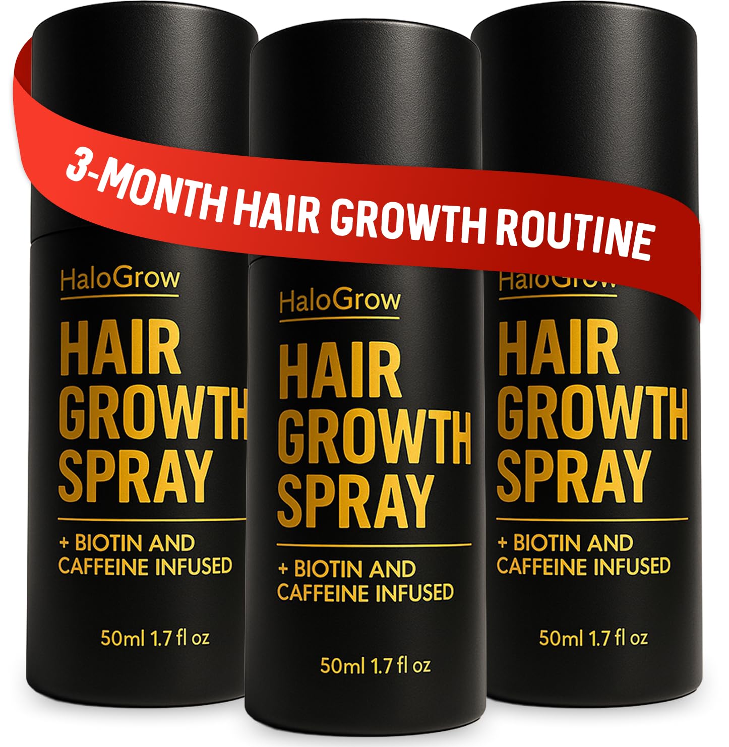 HALOGROW Hair Growth Serum Spray & Men Hair Loss – Biotin & Caffeine, Anti - - HALOGROW Official Product View 9