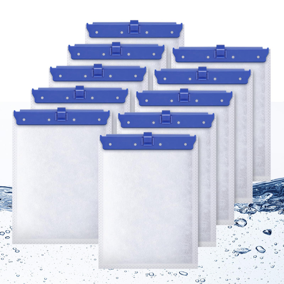 10 Count Large Filter Cartridges Compatible with Whisper Bio - Esctabalt Official Imagery - 1