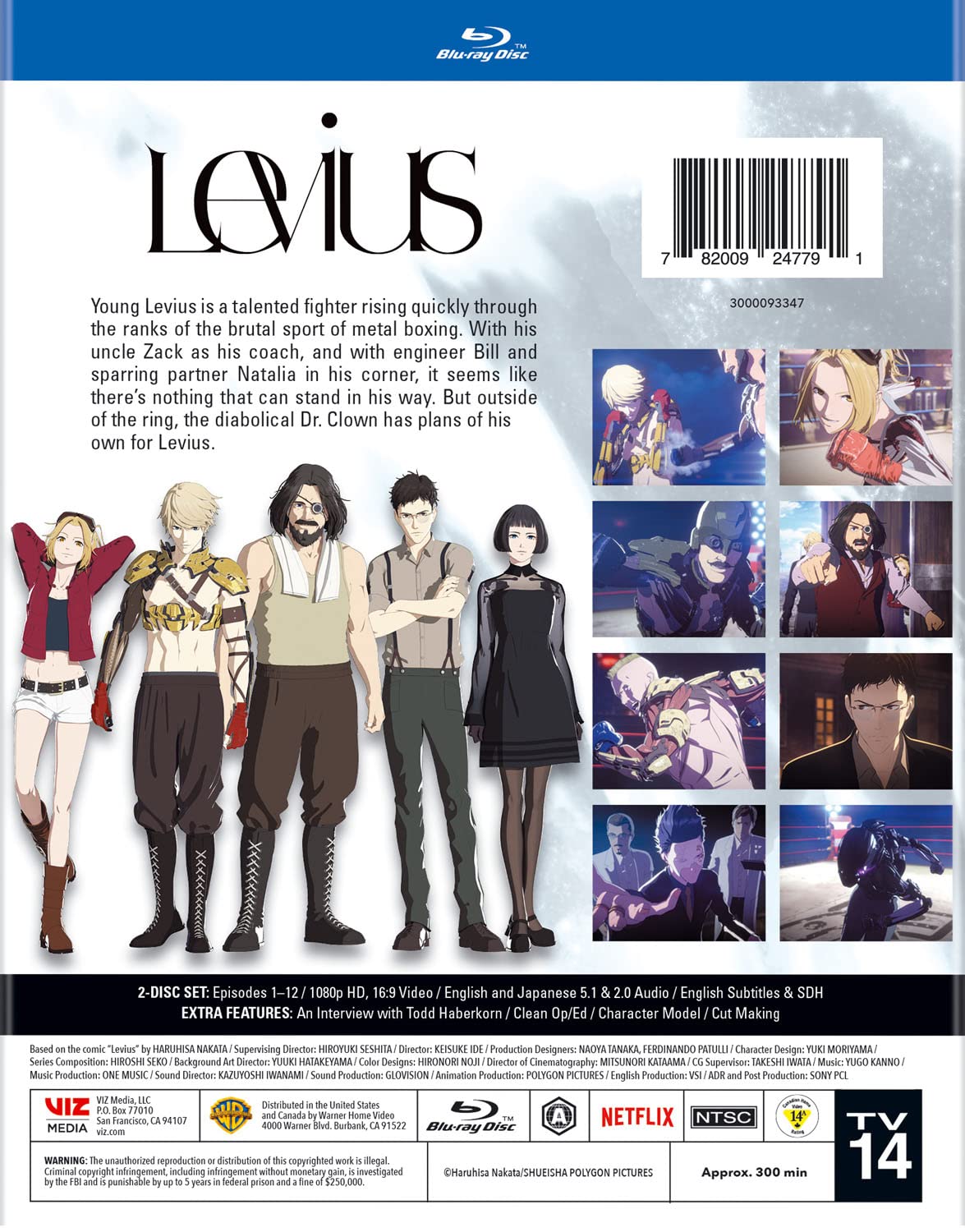Levius - Various     
       			(Actor) 
       	          Rated:      NR           Format: Blu-ray Official Imagery - 4