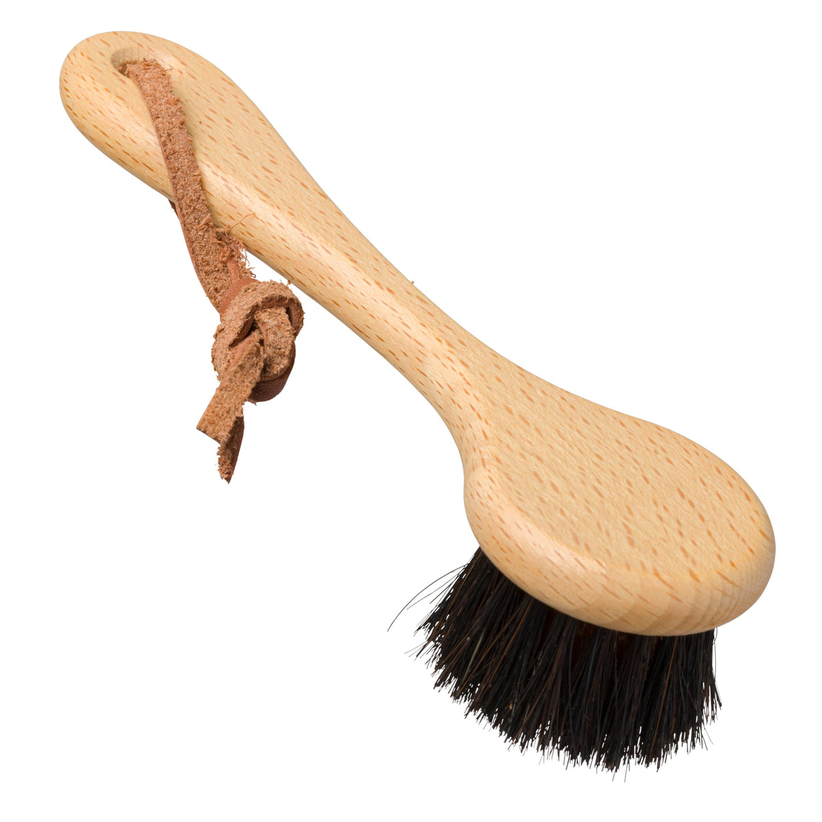 Redecker Ionic Face Body Brush Oiled Beechwood Handle Bronze - Redecker Official Imagery - 1